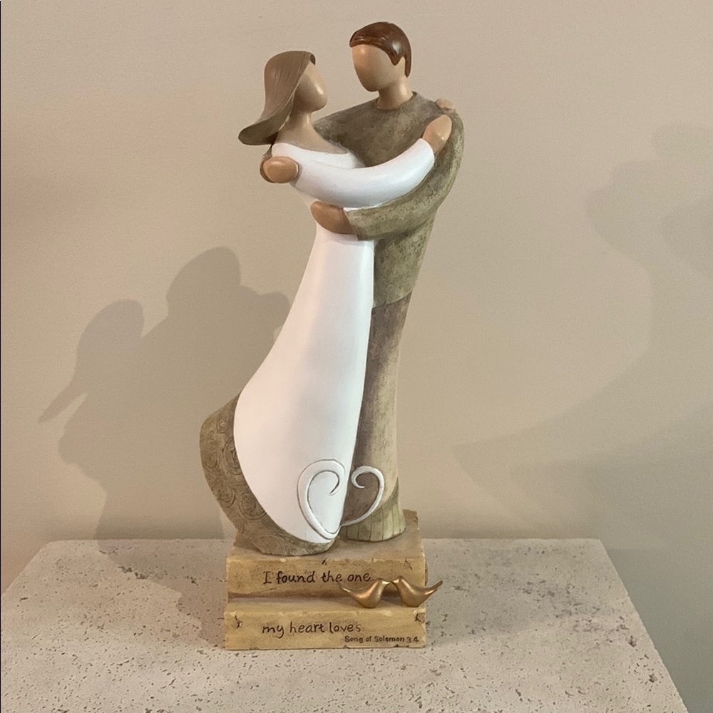 Wedding Sculpture. Couple. Legacy of Love # 143228 Anniversary Marriage